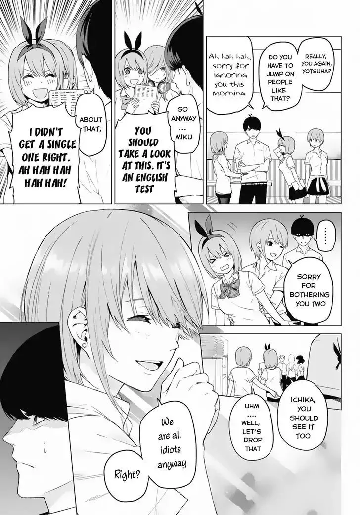 Go-Toubun No Hanayome Chapter 3 page 12 - MangaKakalot