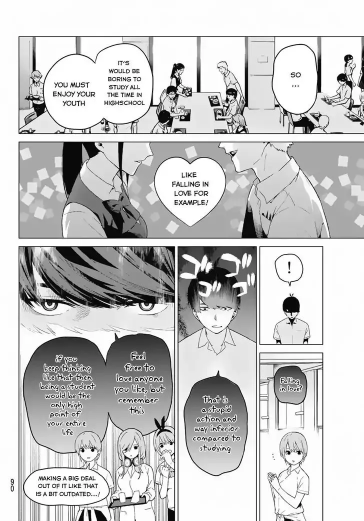 Go-Toubun No Hanayome Chapter 3 page 13 - MangaKakalot