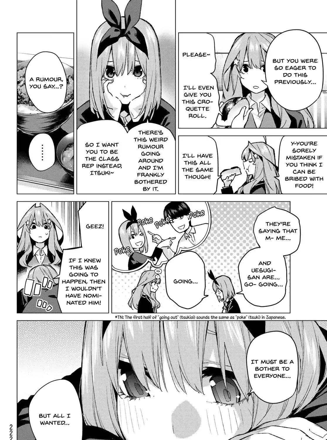 Go-Toubun No Hanayome Chapter 72 page 15 - MangaKakalot