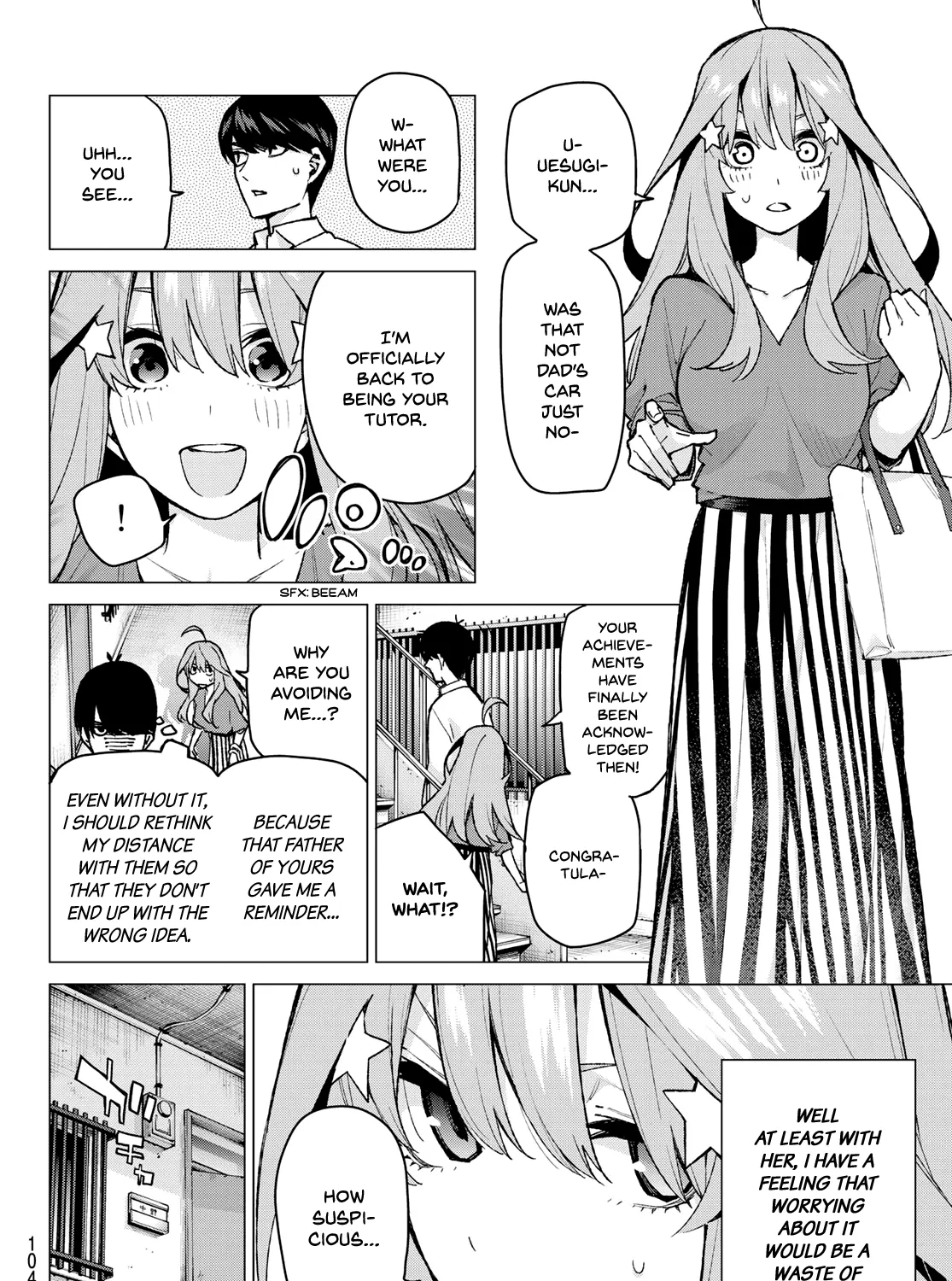 Go-Toubun No Hanayome Chapter 77 page 15 - MangaKakalot