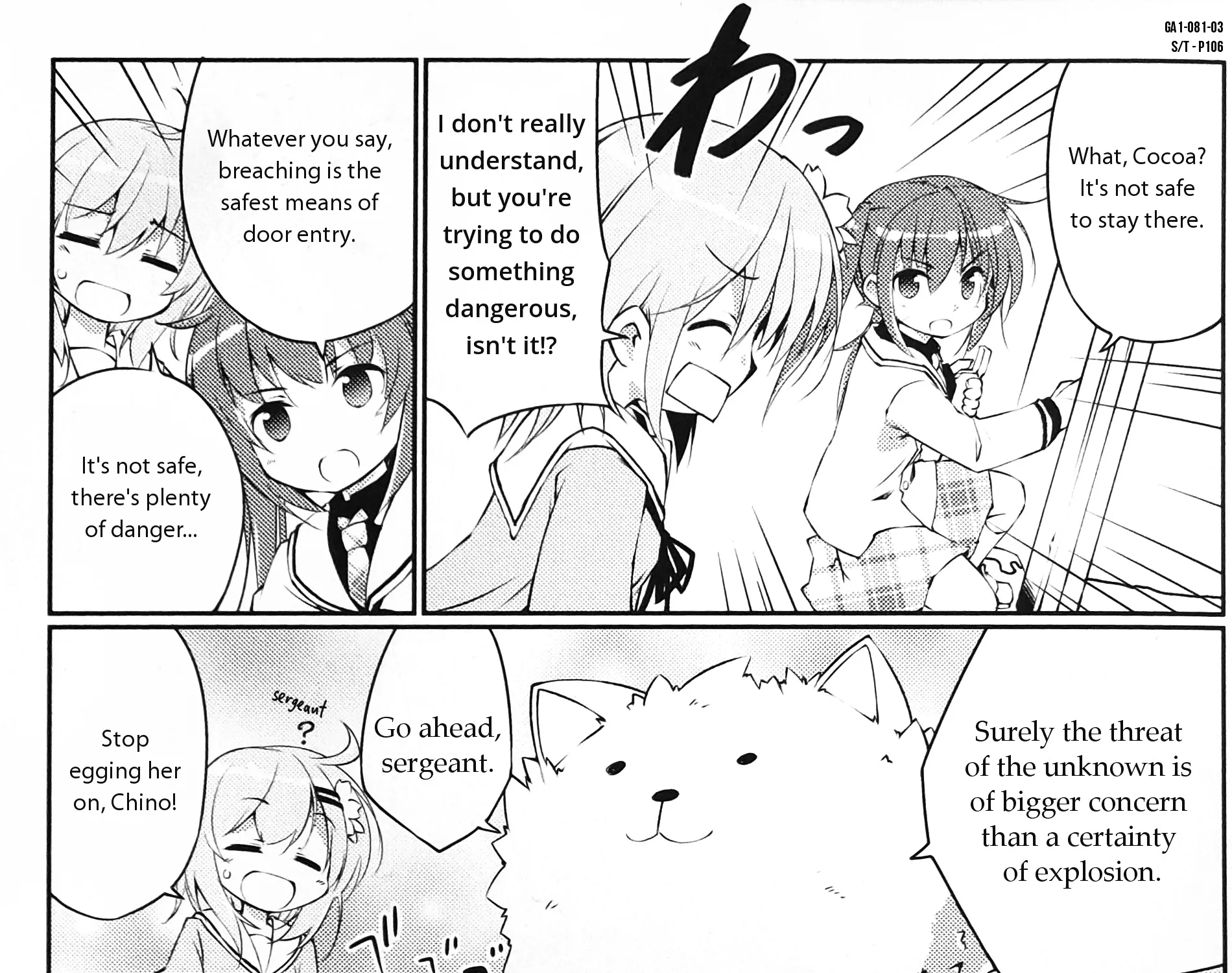 Gochuumon Wa Usagi Desu Ka? Anthology Comic - Page 4