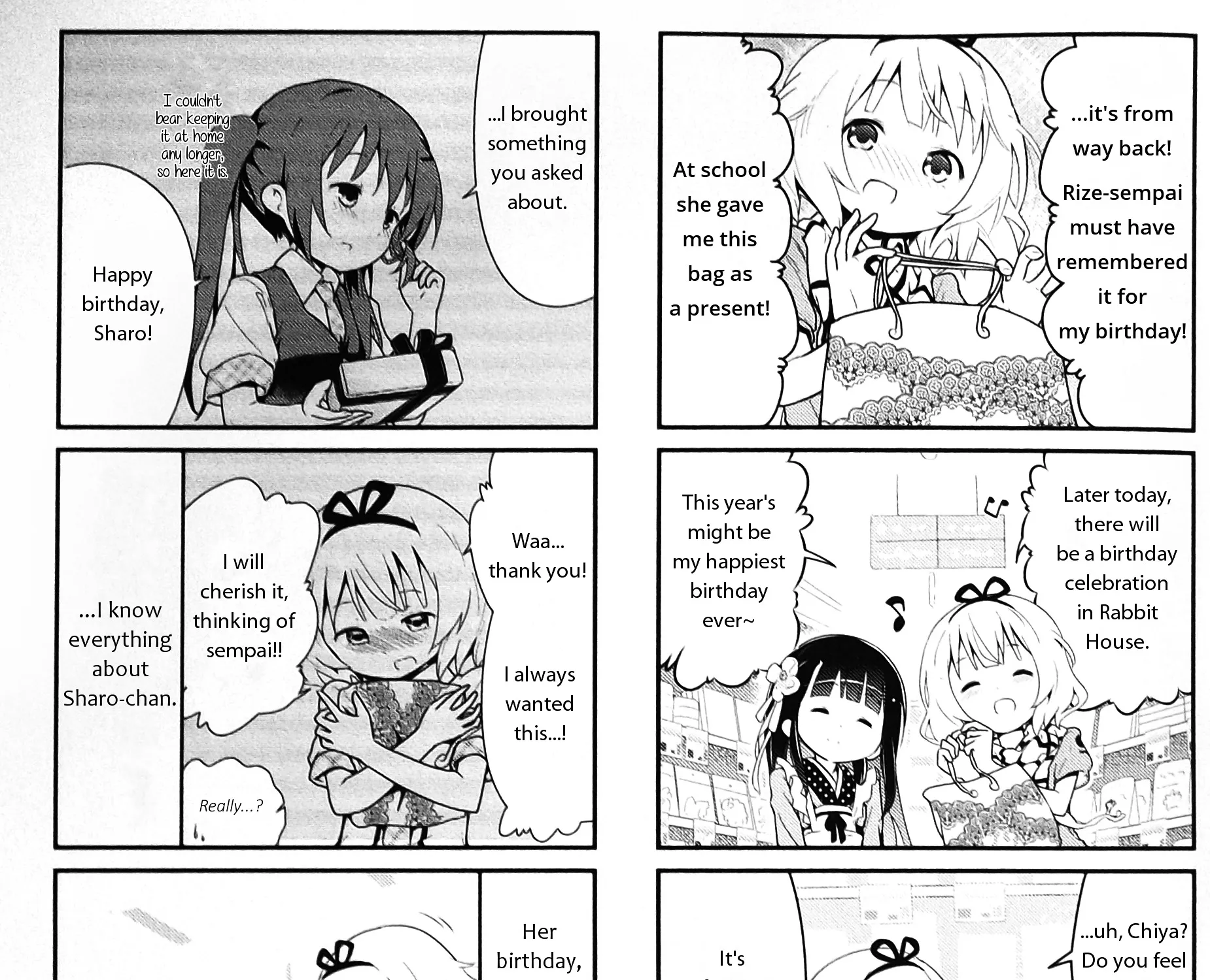 Gochuumon Wa Usagi Desu Ka? Anthology Comic - Page 12