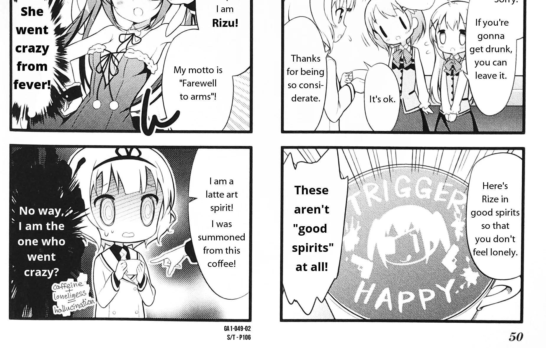 Gochuumon Wa Usagi Desu Ka? Anthology Comic - Page 3