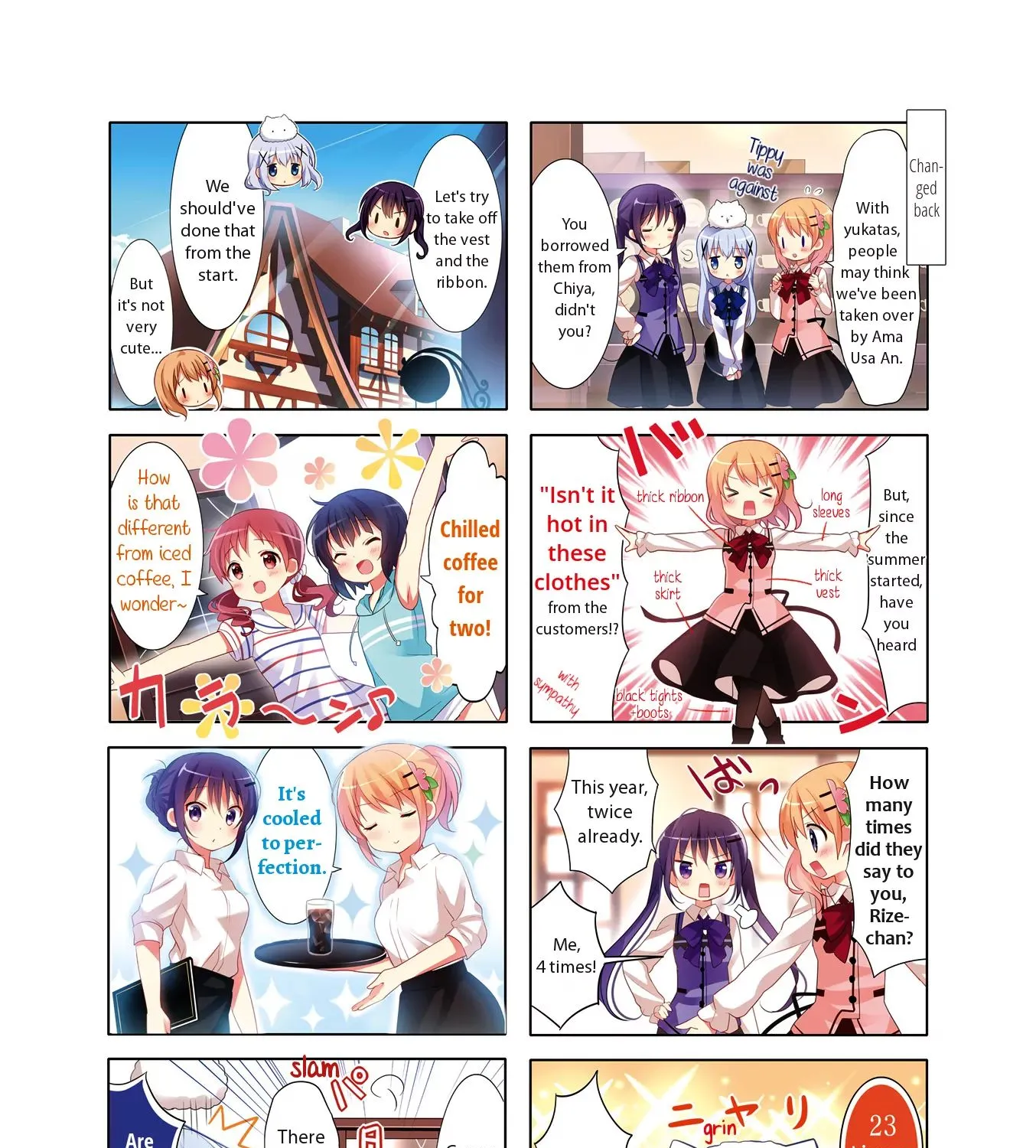 Gochuumon Wa Usagi Desu Ka? Chapter 1.4000000000000004 page 3 - MangaKakalot