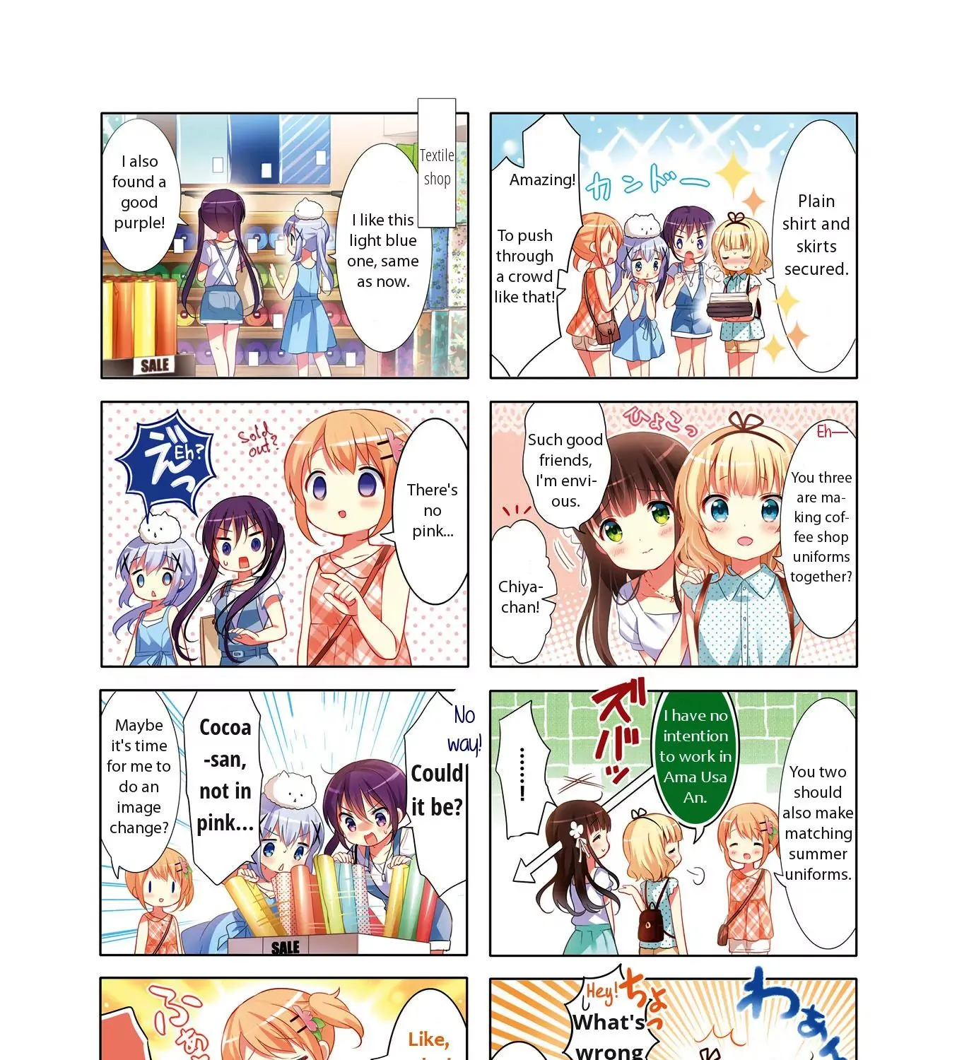 Gochuumon Wa Usagi Desu Ka? Chapter 1.4000000000000004 page 9 - MangaKakalot