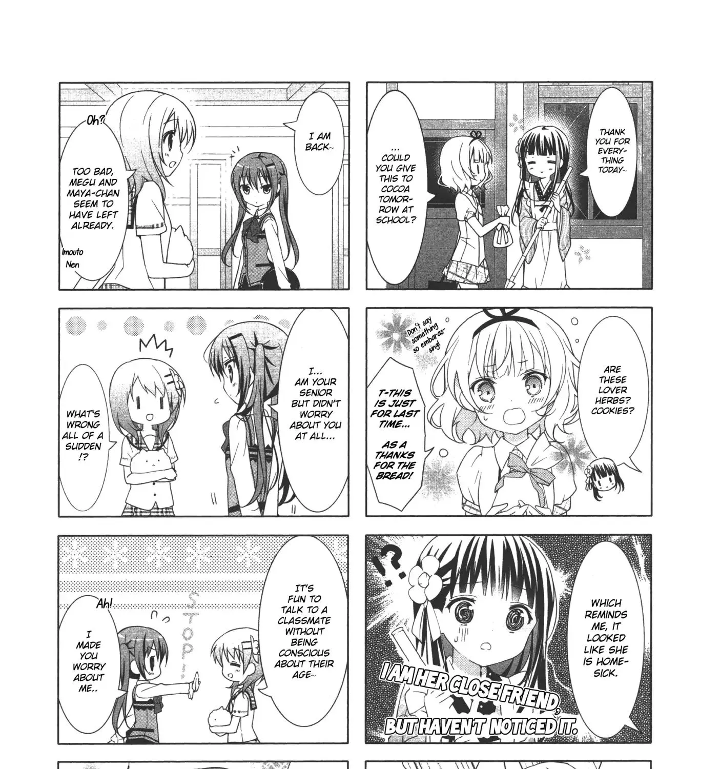 Gochuumon Wa Usagi Desu Ka? Chapter 10.1 page 13 - MangaKakalot