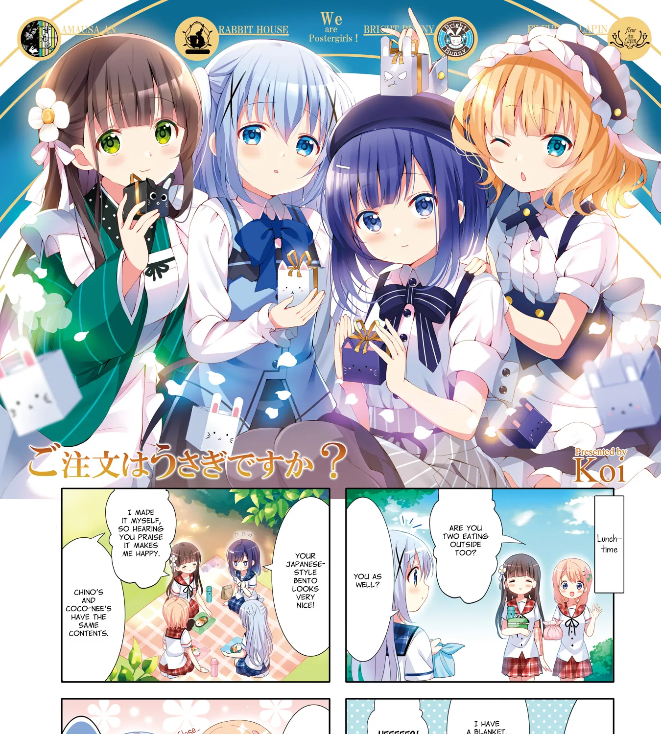 Gochuumon Wa Usagi Desu Ka? Chapter 137 page 1 - MangaKakalot