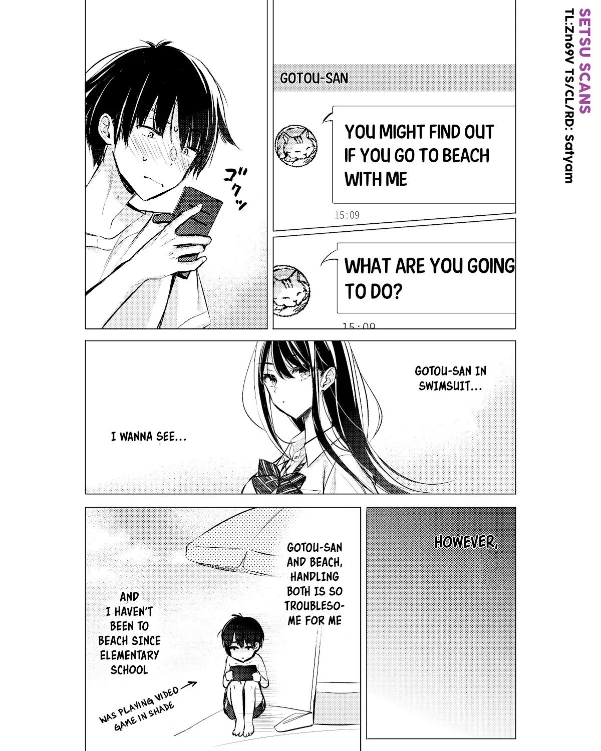 Gotou-san wa Furimukasetai! (Pixiv Serialization) Chapter 26 page 2 - MangaKakalot