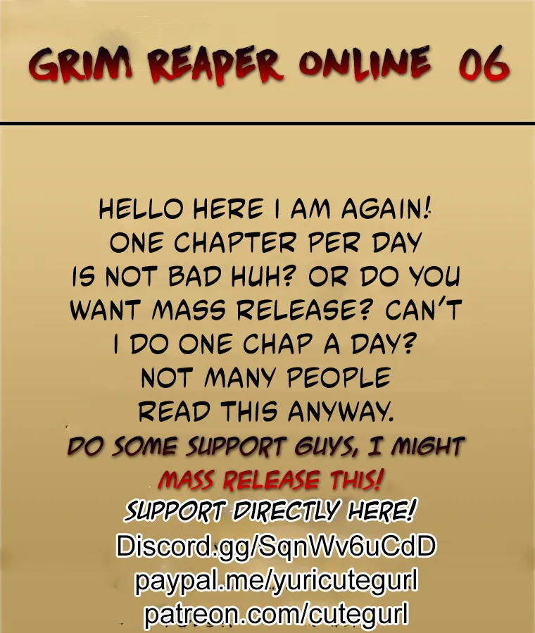 Grim Reaper Online Chapter 6 page 1 - MangaKakalot