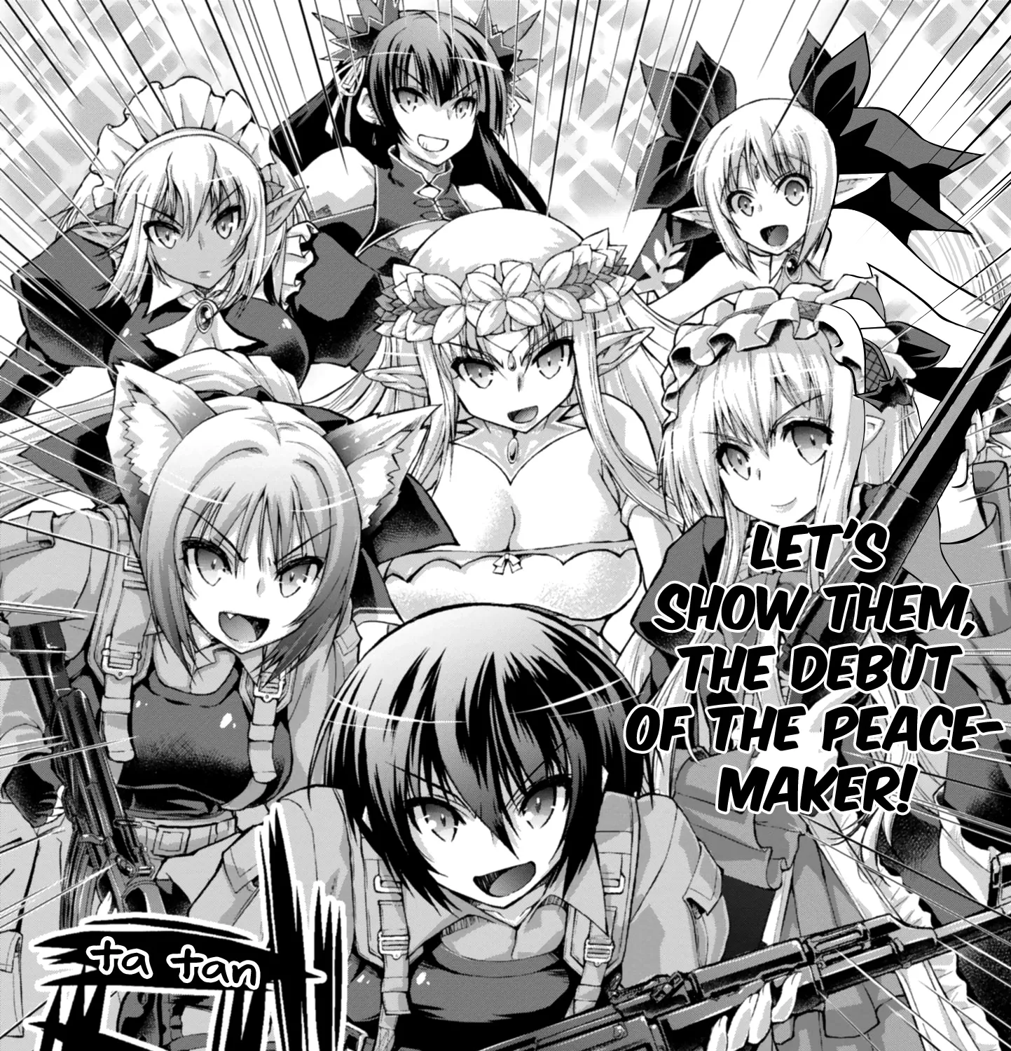 Gunota Ga Mahou Sekai Ni Tensei Shitara, Gendai Heiki De Guntai Harem O Tsukucchaimashita!? Chapter 45 page 59 - MangaKakalot