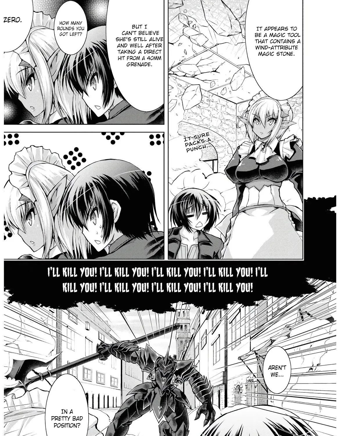 Gunota Ga Mahou Sekai Ni Tensei Shitara, Gendai Heiki De Guntai Harem O Tsukucchaimashita!? Chapter 52 page 26 - MangaKakalot