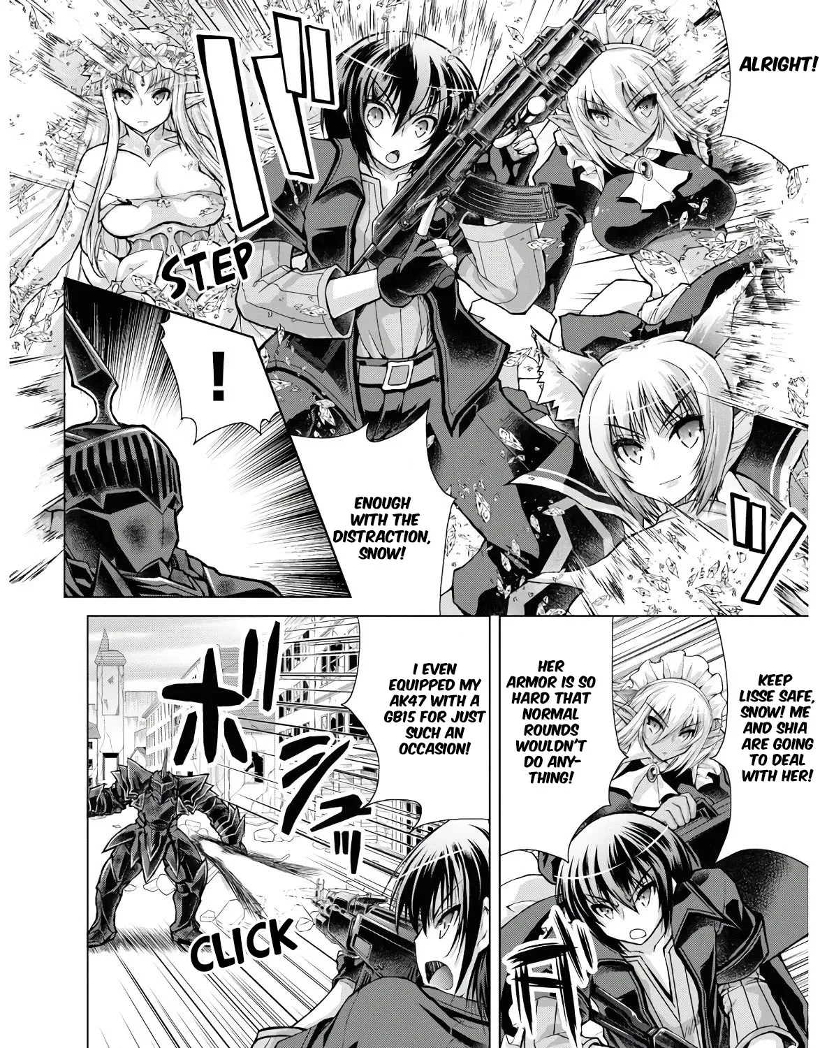 Gunota Ga Mahou Sekai Ni Tensei Shitara, Gendai Heiki De Guntai Harem O Tsukucchaimashita!? Chapter 52 page 40 - MangaKakalot