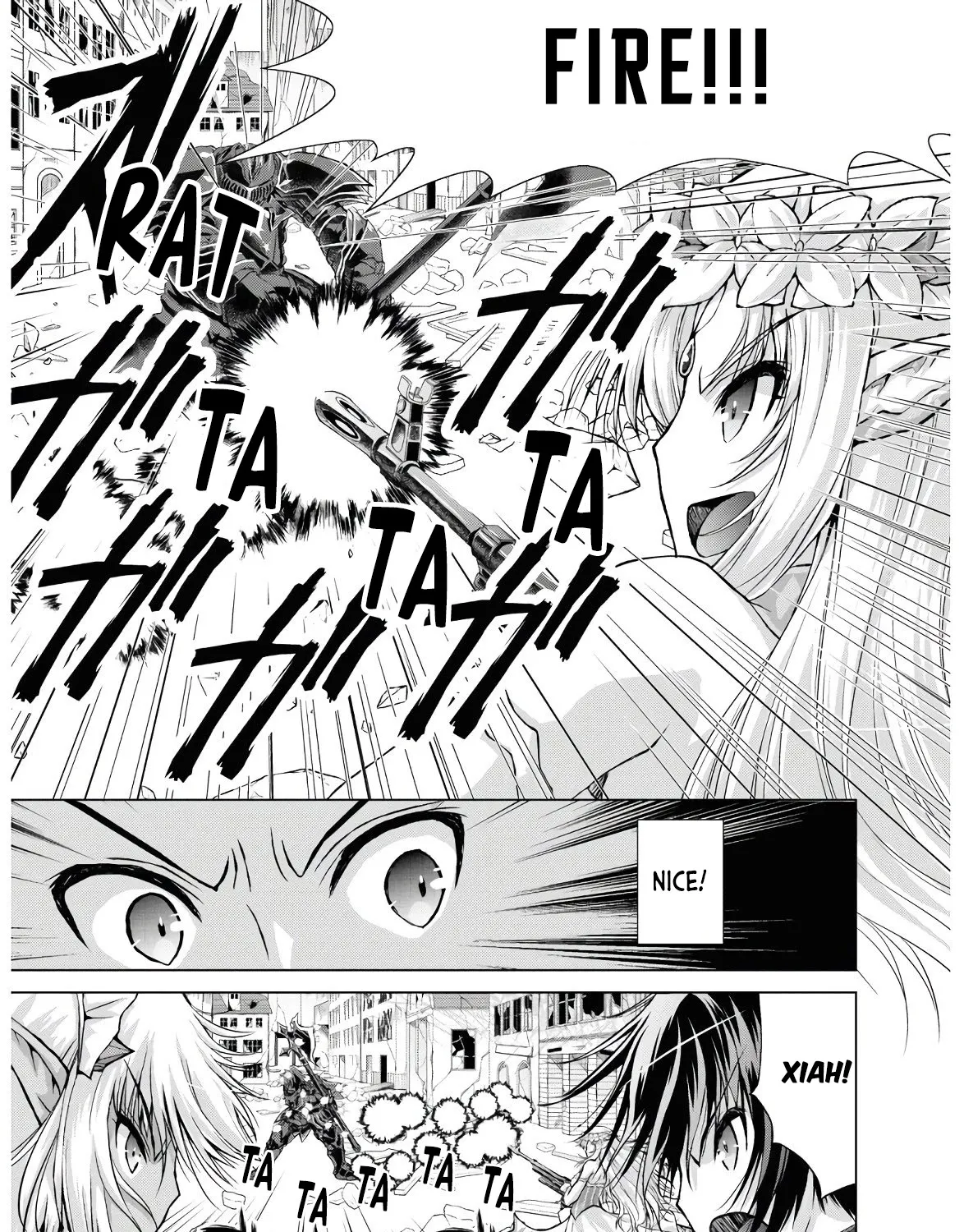 Gunota Ga Mahou Sekai Ni Tensei Shitara, Gendai Heiki De Guntai Harem O Tsukucchaimashita!? Chapter 52 page 54 - MangaKakalot