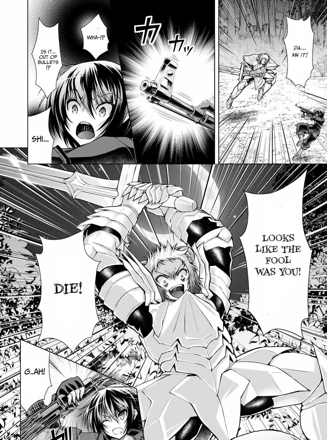 Gunota Ga Mahou Sekai Ni Tensei Shitara, Gendai Heiki De Guntai Harem O Tsukucchaimashita!? Chapter 58 page 28 - MangaKakalot