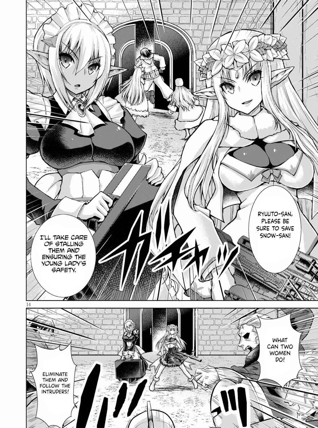 Gunota Ga Mahou Sekai Ni Tensei Shitara, Gendai Heiki De Guntai Harem O Tsukucchaimashita!? Chapter 65 page 28 - MangaKakalot