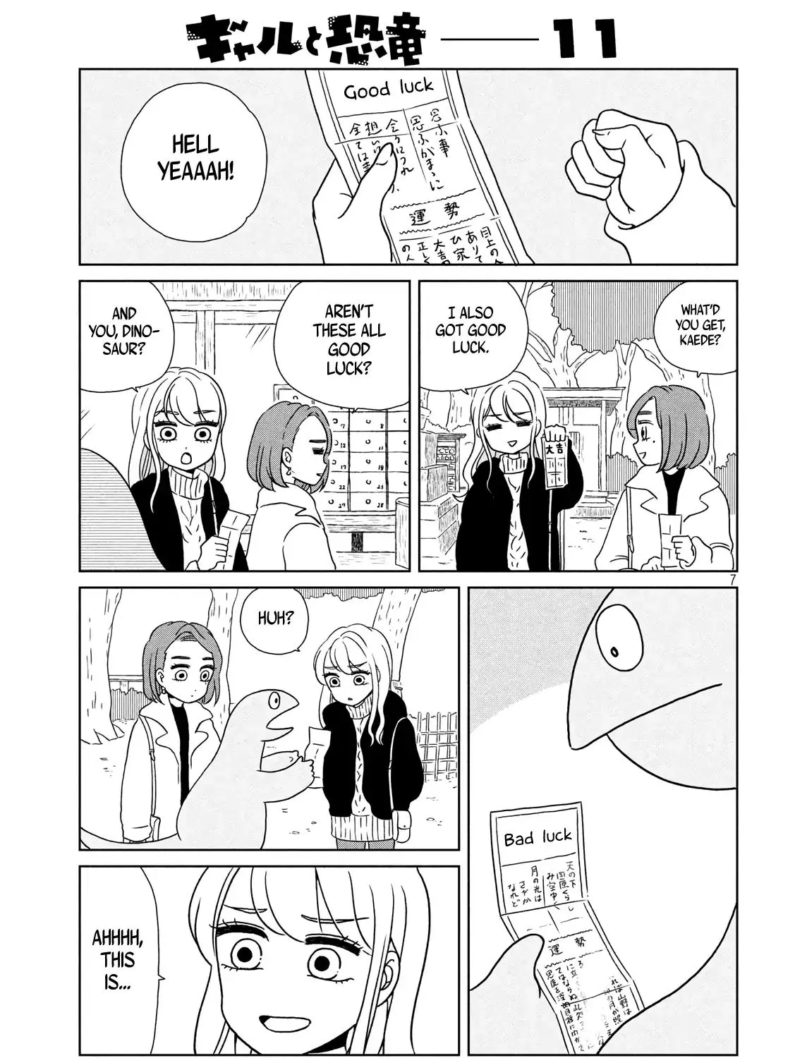 Gyaru and Dinosaur Chapter 11 page 13 - MangaKakalot