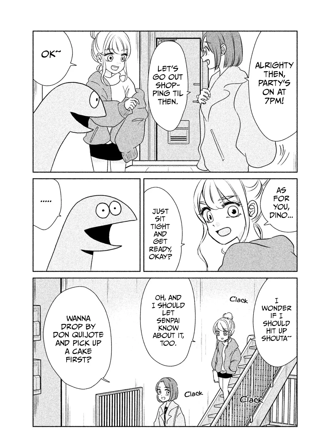 Gyaru and Dinosaur Chapter 19 page 13 - MangaKakalot