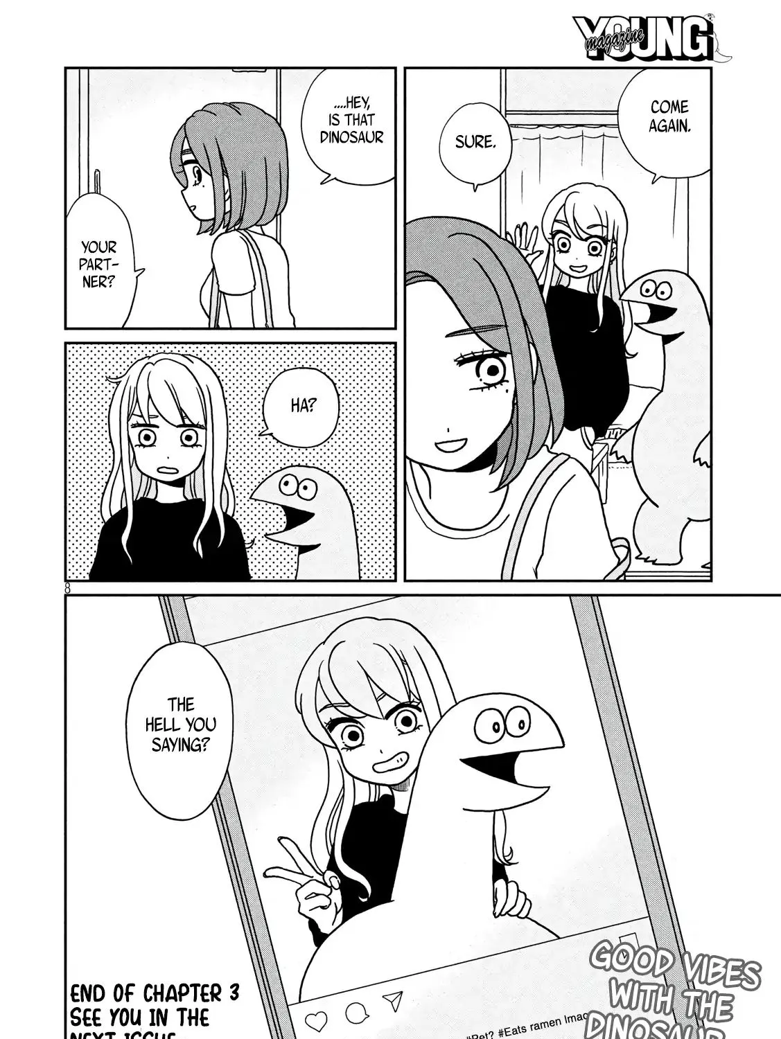 Gyaru and Dinosaur Chapter 3 page 15 - MangaKakalot