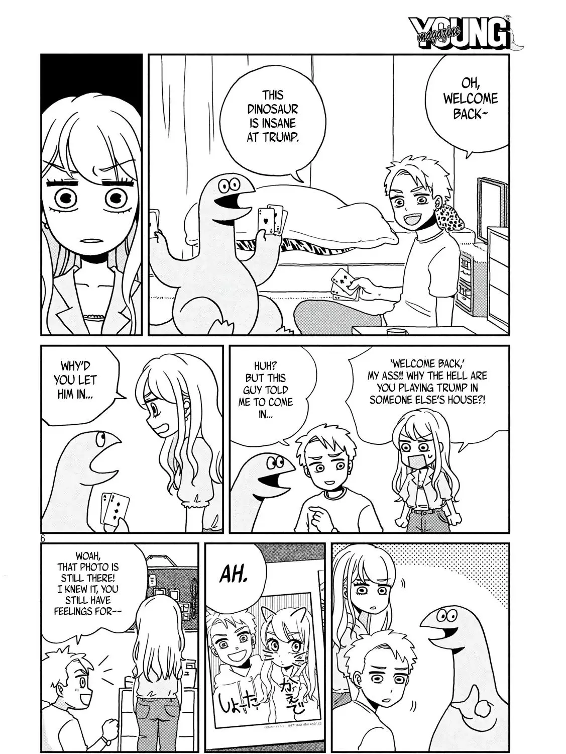 Gyaru and Dinosaur Chapter 4 page 11 - MangaKakalot