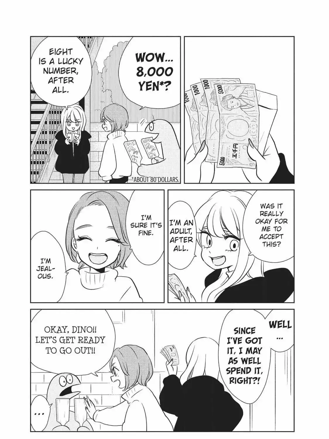 Gyaru and Dinosaur Chapter 52 page 8 - MangaKakalot