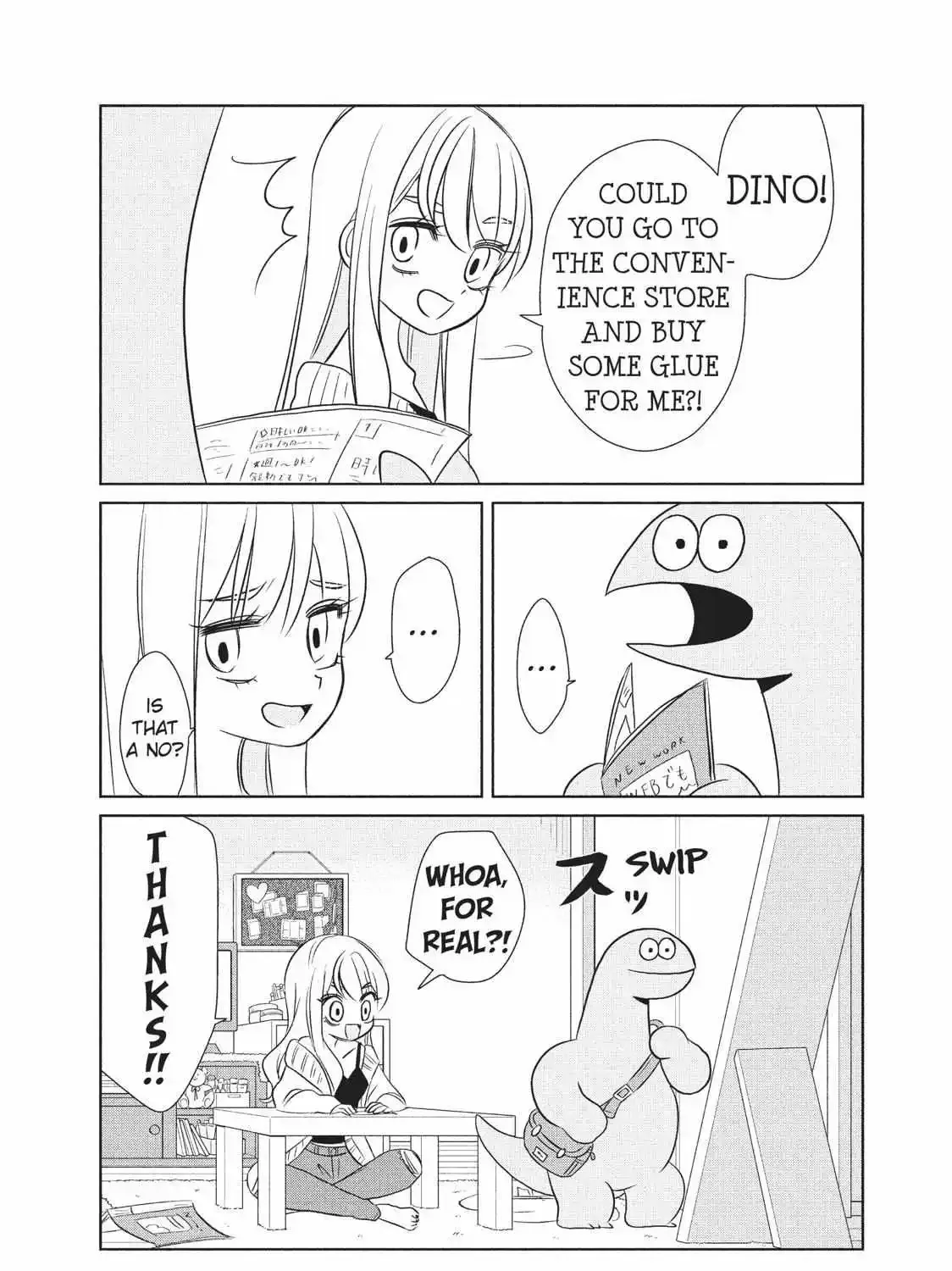 Gyaru and Dinosaur Chapter 58 page 10 - MangaKakalot