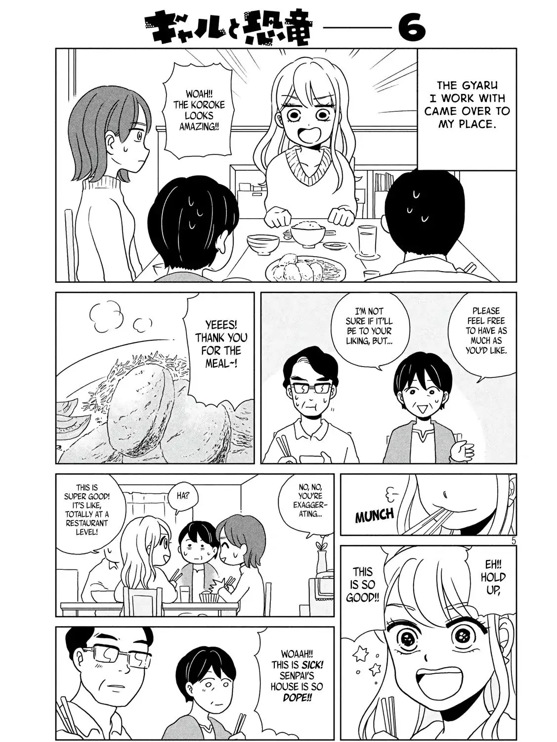 Gyaru and Dinosaur Chapter 6 page 9 - MangaKakalot