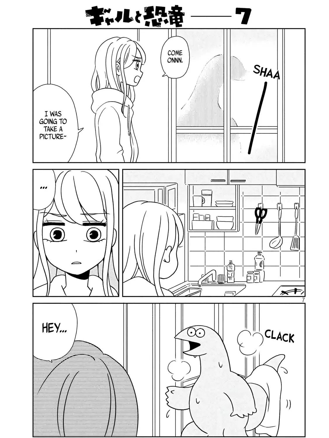 Gyaru and Dinosaur Chapter 7 page 13 - MangaKakalot