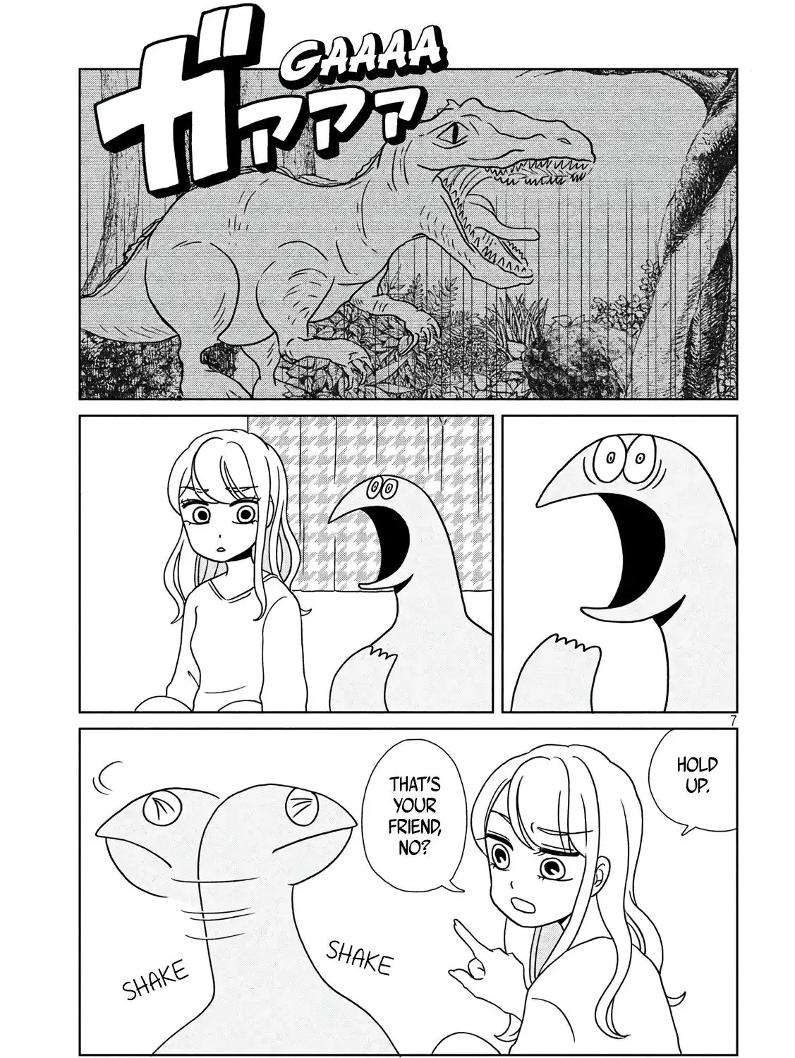 Gyaru and Dinosaur Chapter 8 page 13 - MangaKakalot