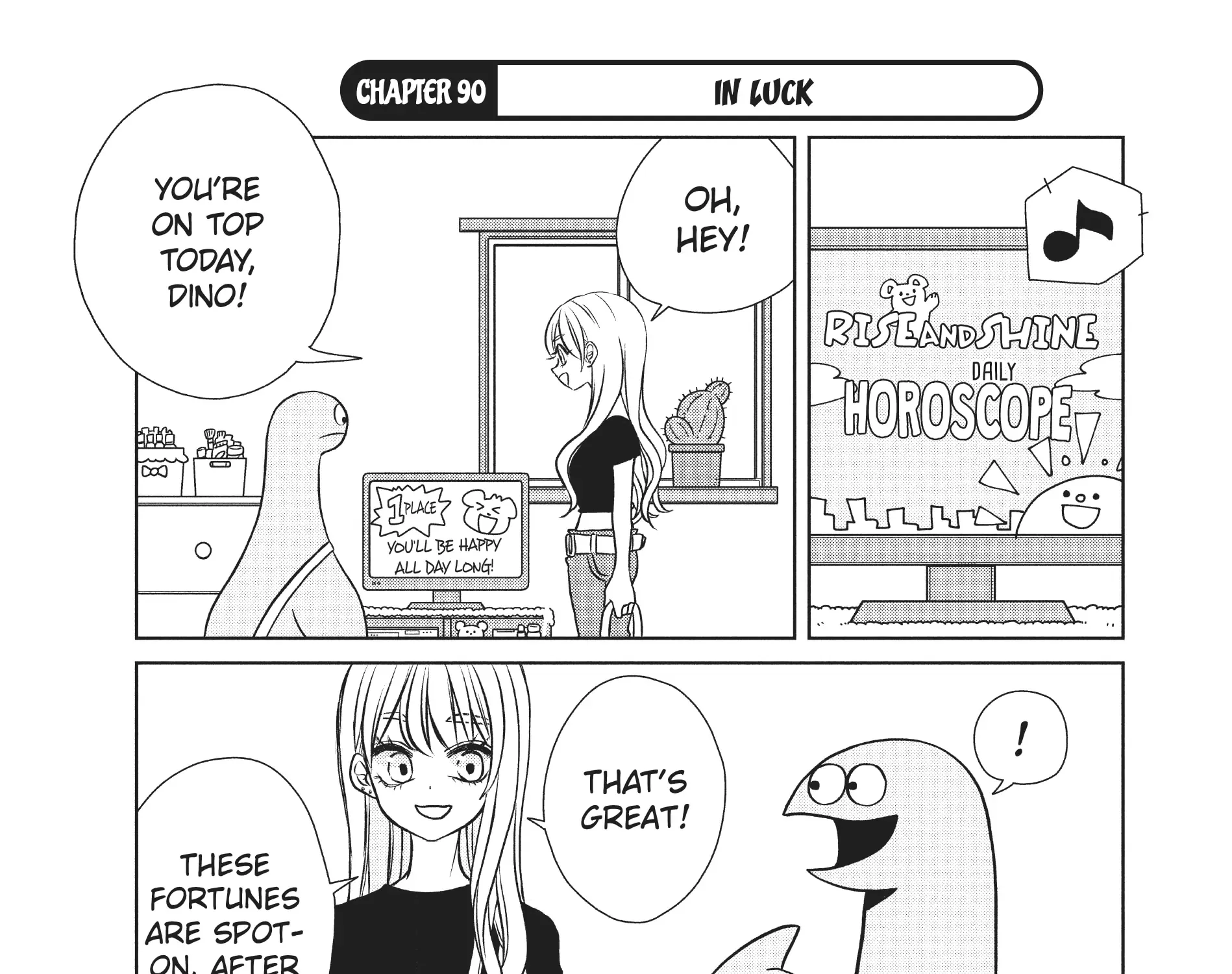 Gyaru and Dinosaur Chapter 90 page 1 - MangaKakalot