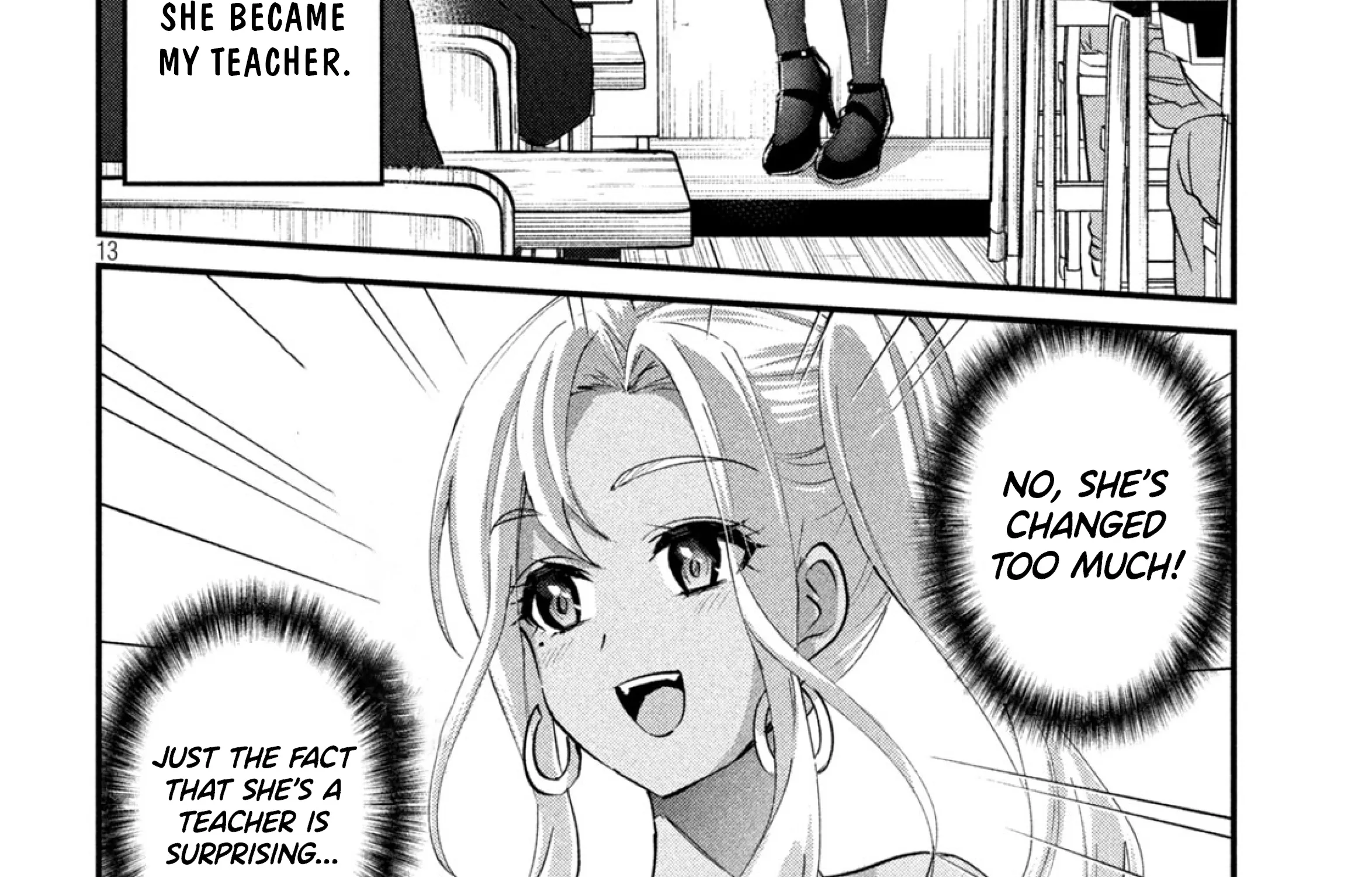 Gyaru Sensei Chapter 1 page 37 - MangaKakalot