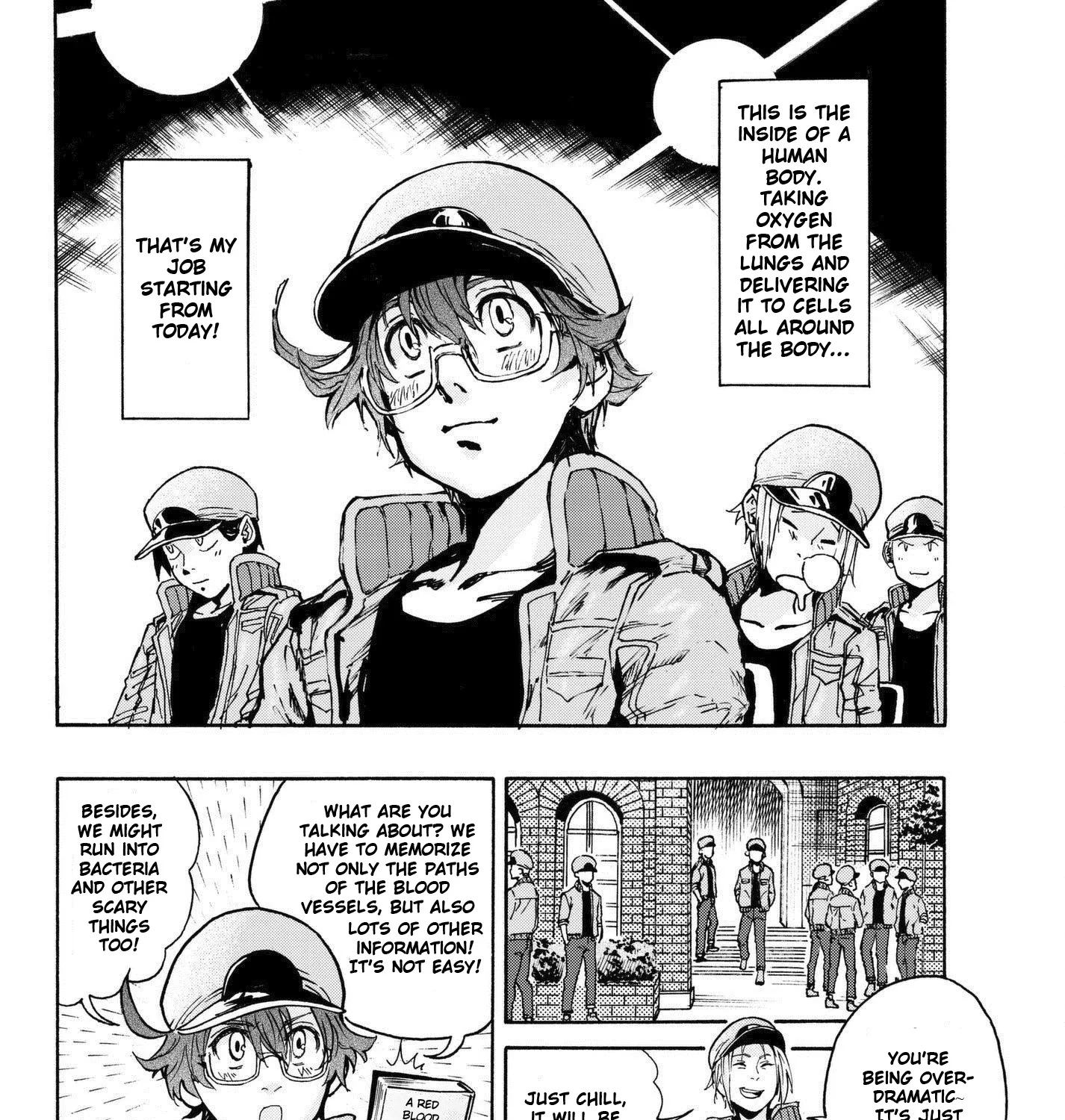 Hataraku Saibou Black Chapter 36.1 page 3 - MangaKakalot