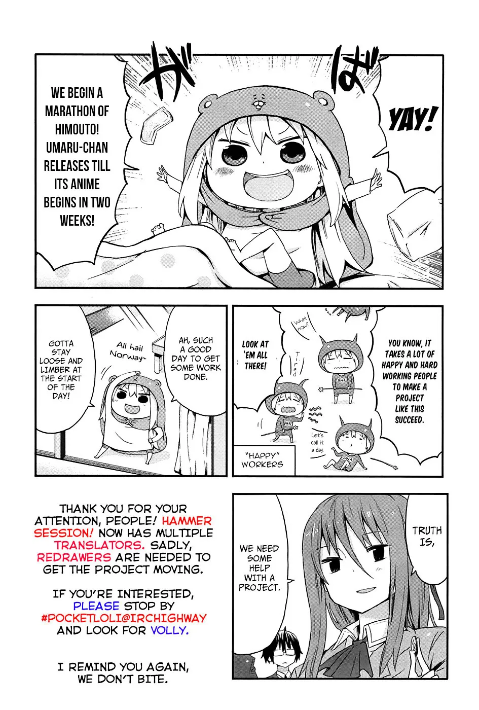 Himouto! Umaru-Chan Chapter 104 page 1 - MangaKakalot