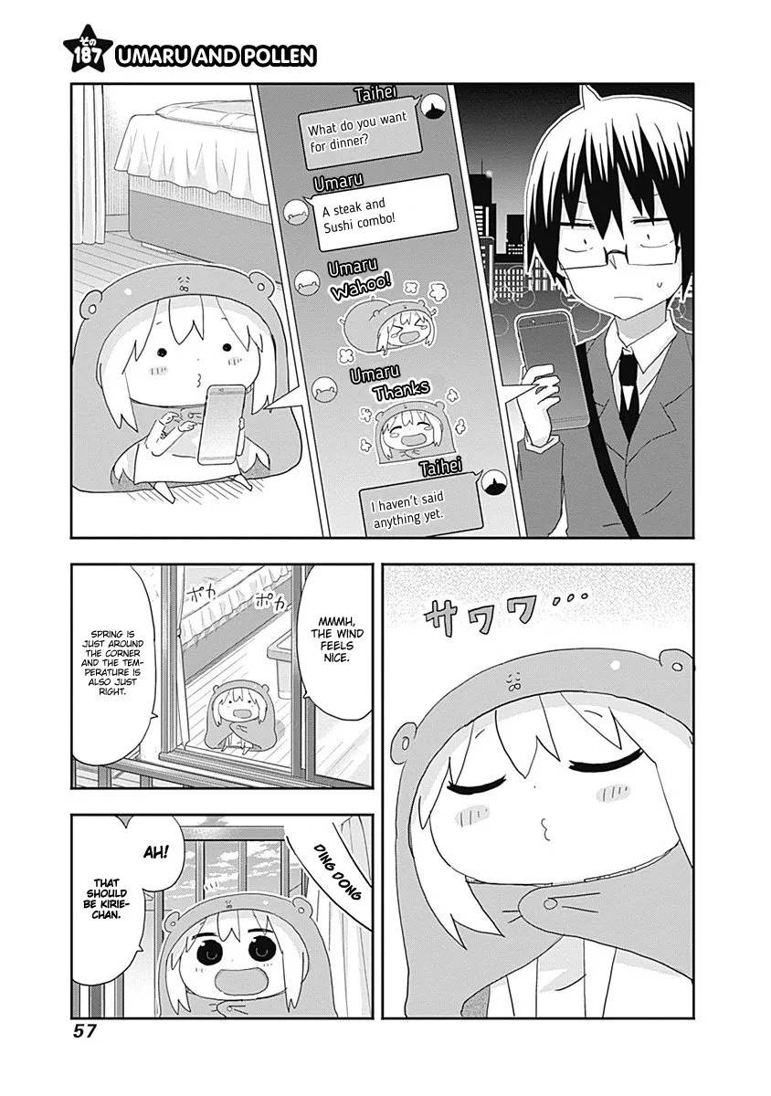 Himouto! Umaru-Chan Chapter 187 page 1 - MangaKakalot