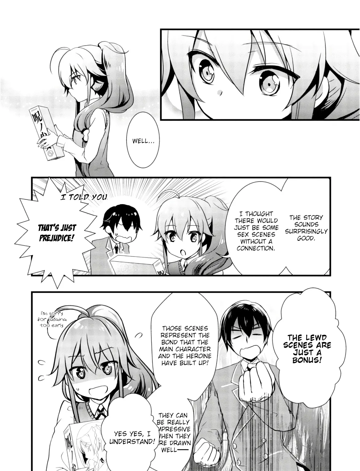 Hiota no Kanojo ga Ore no Motteru Eroge ni Kyoumi Shinshin Nanda ga...... Chapter 24 page 15 - MangaKakalot