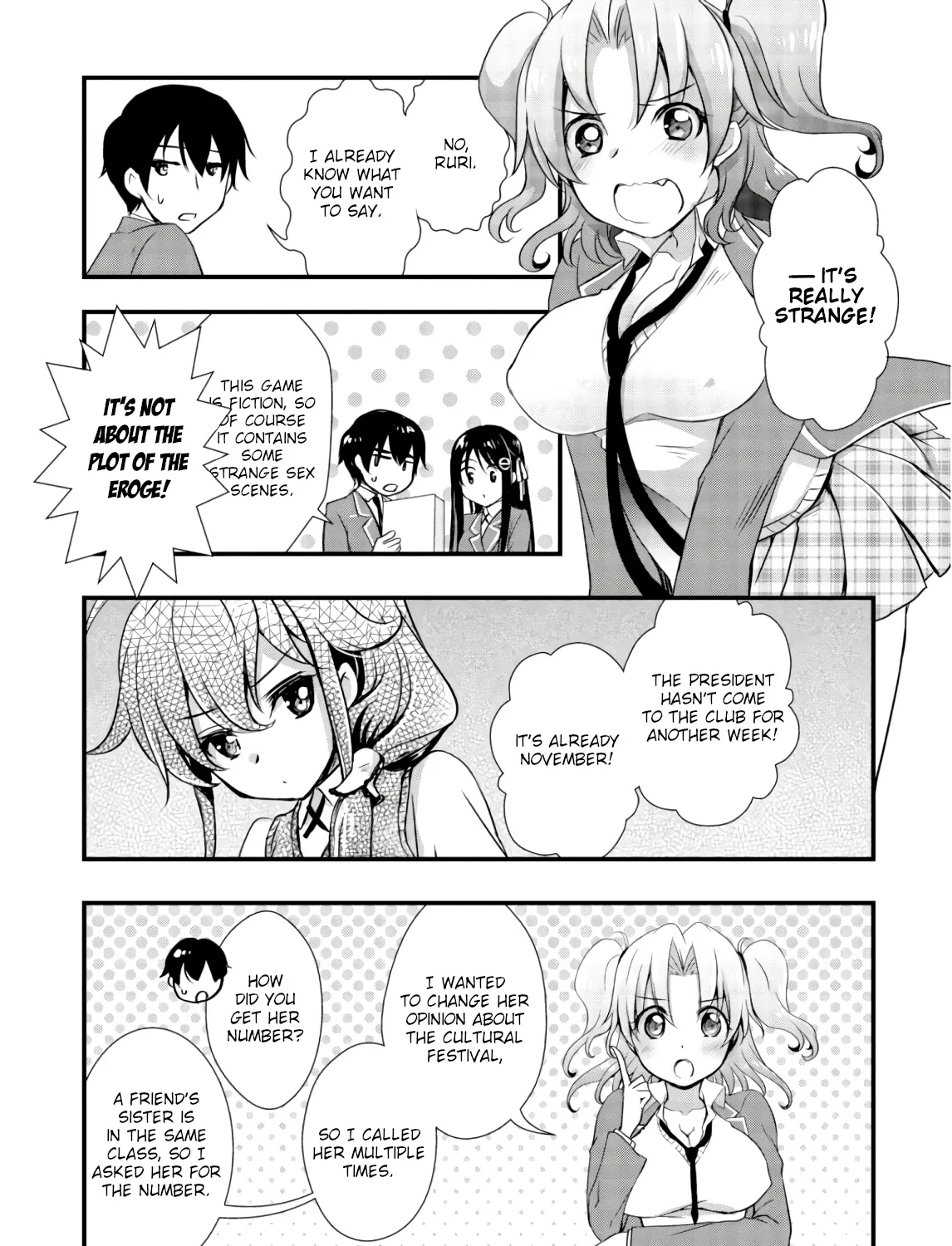 Hiota no Kanojo ga Ore no Motteru Eroge ni Kyoumi Shinshin Nanda ga...... Chapter 24 page 27 - MangaKakalot