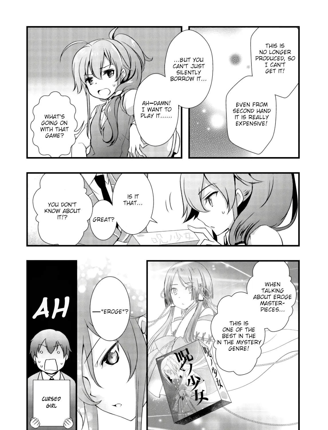 Hiota no Kanojo ga Ore no Motteru Eroge ni Kyoumi Shinshin Nanda ga...... Chapter 24 page 9 - MangaKakalot