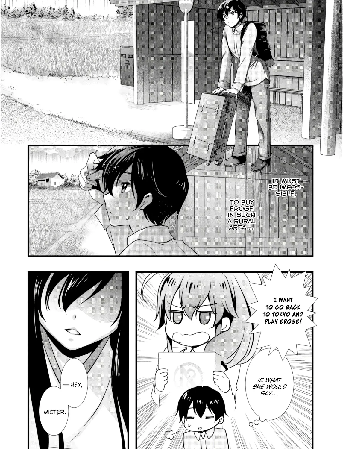 Hiota no Kanojo ga Ore no Motteru Eroge ni Kyoumi Shinshin Nanda ga...... Chapter 25 page 21 - MangaKakalot