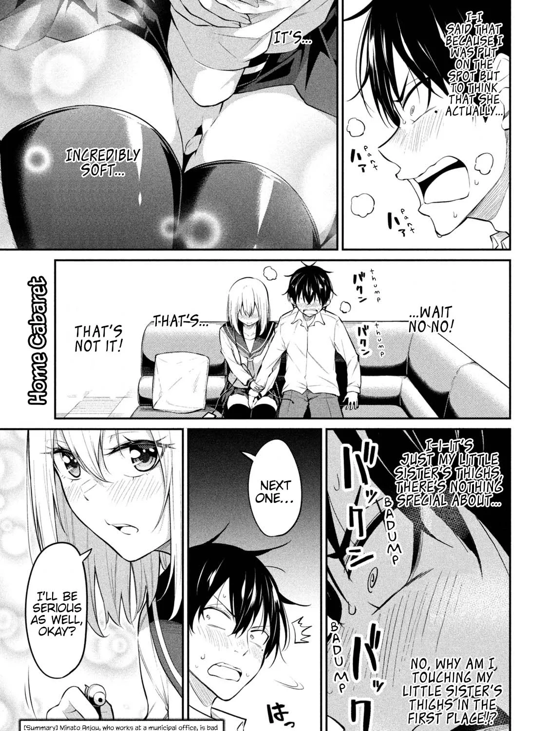 Home Cabaret ~Operation: Making a Cabaret Club at Home so Nii-chan Can Get Used to Girls~ Chapter 4 page 3 - MangaKakalot