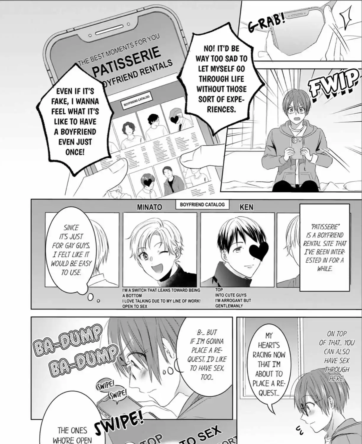 Hooked on a Rental Boyfriend! Loving Sex on Demand Chapter 1 page 11 - MangaKakalot