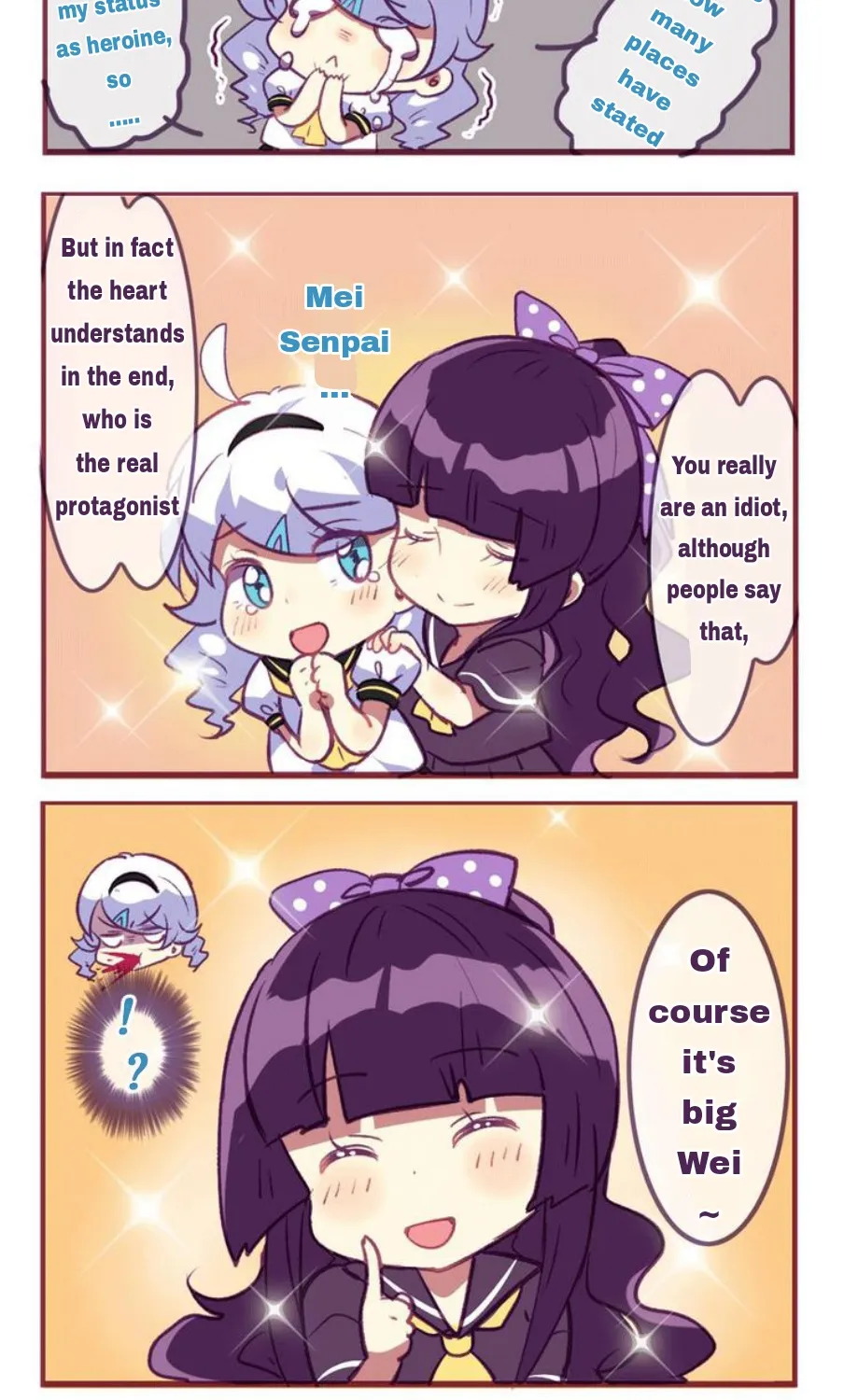 Houkai Gakuen 4-Koma Chapter 117 page 5 - MangaKakalot