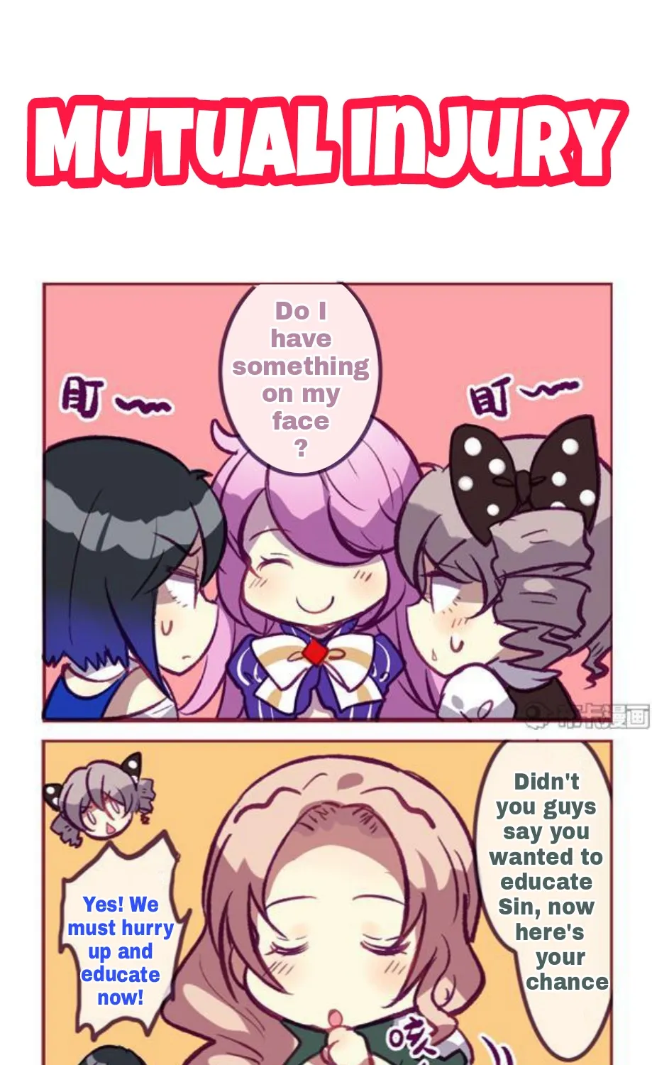 Houkai Gakuen 4-Koma Chapter 154 page 1 - MangaKakalot