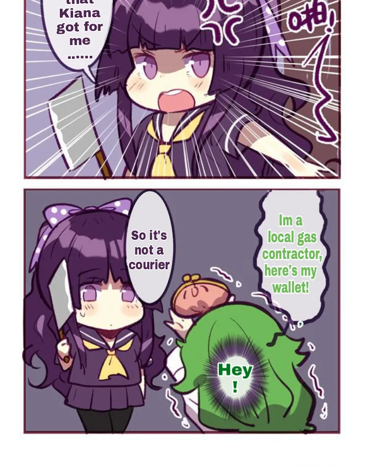 Houkai Gakuen 4-Koma Chapter 159 page 8 - MangaKakalot