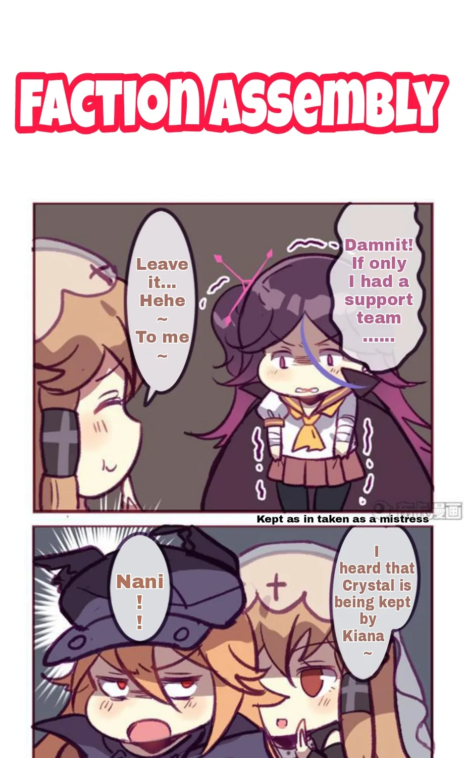 Houkai Gakuen 4-Koma Chapter 168 page 7 - MangaKakalot