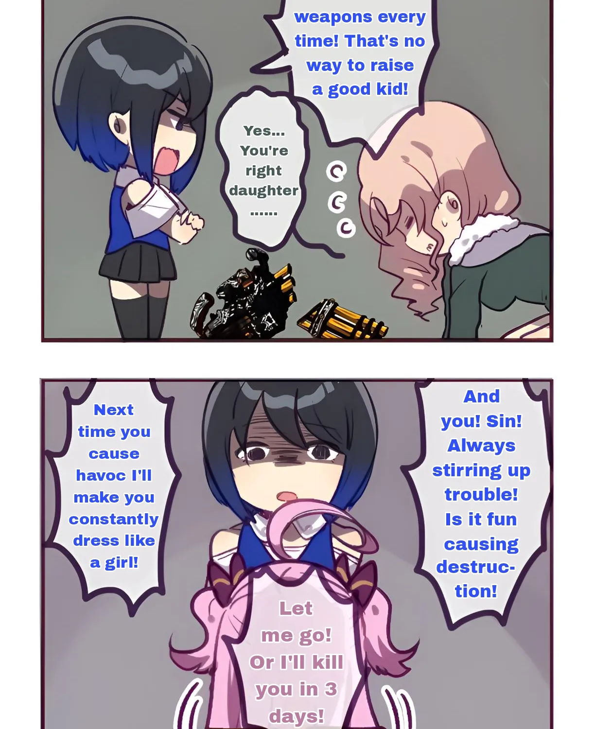 Houkai Gakuen 4-Koma Chapter 259 page 2 - MangaKakalot