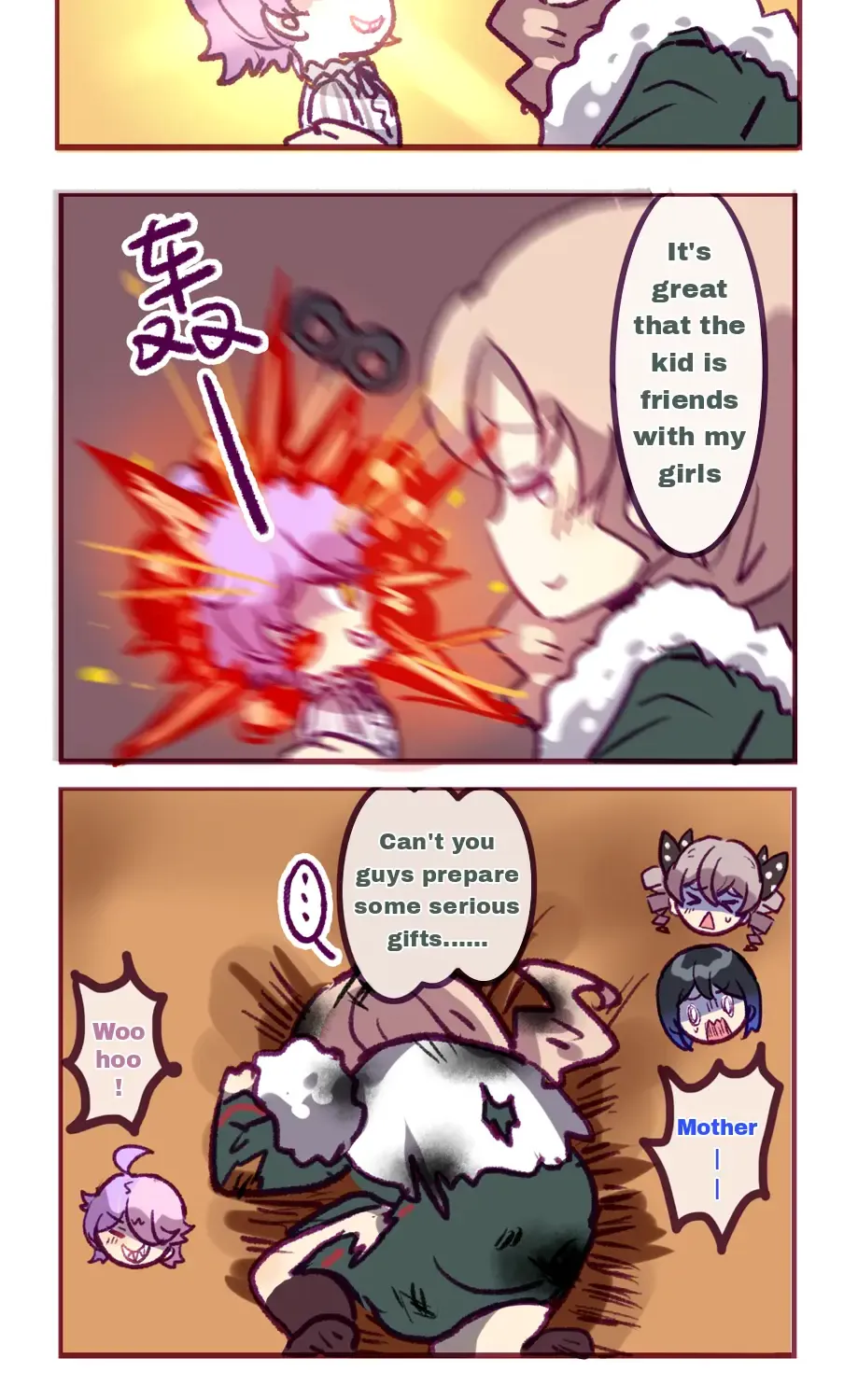 Houkai Gakuen 4-Koma Chapter 290 page 2 - MangaKakalot