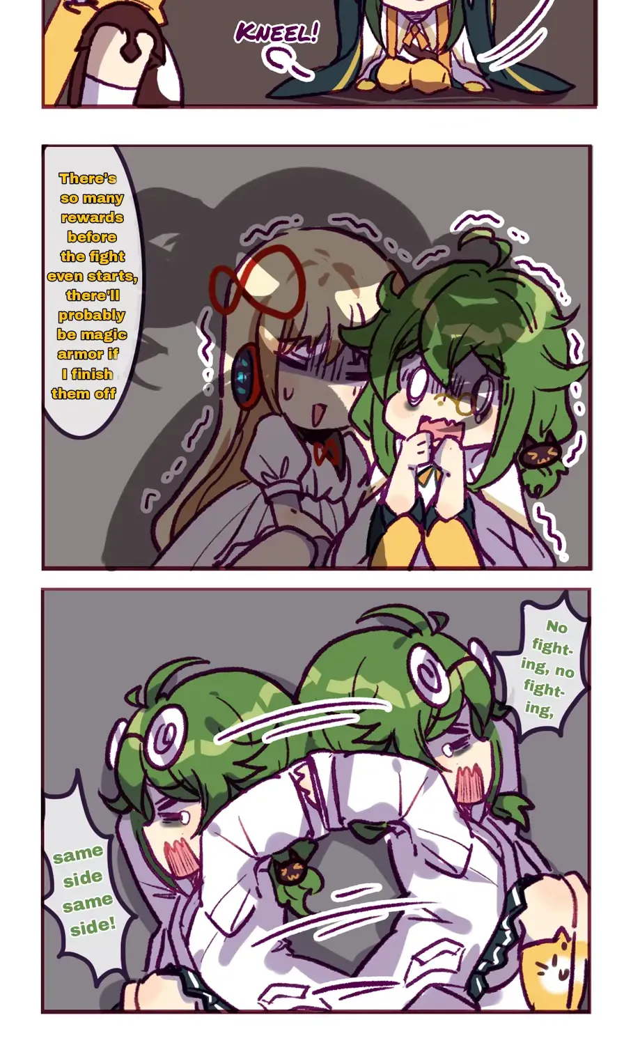 Houkai Gakuen 4-Koma Chapter 296 page 8 - MangaKakalot