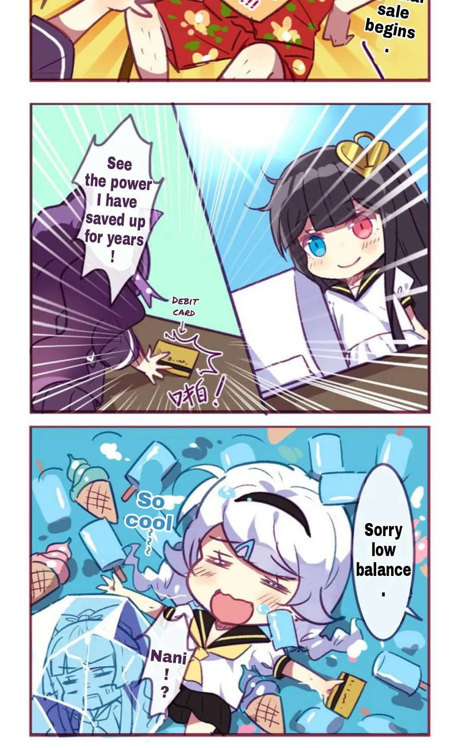 Houkai Gakuen 4-Koma Chapter 96 page 5 - MangaKakalot