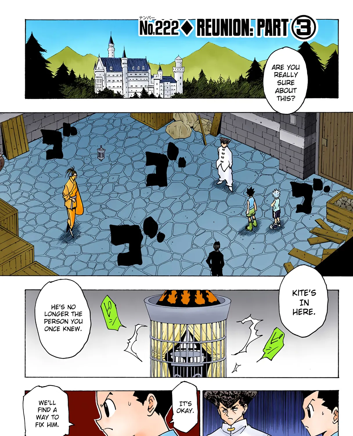 Hunter X Hunter Full Color Chapter 222 page 1 - MangaKakalot