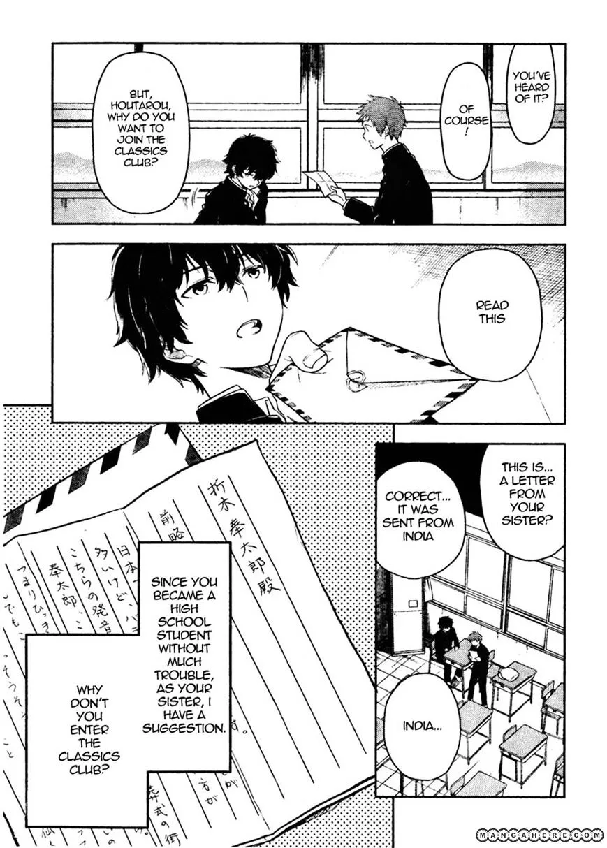 Hyouka Chapter 1 page 10 - MangaKakalot