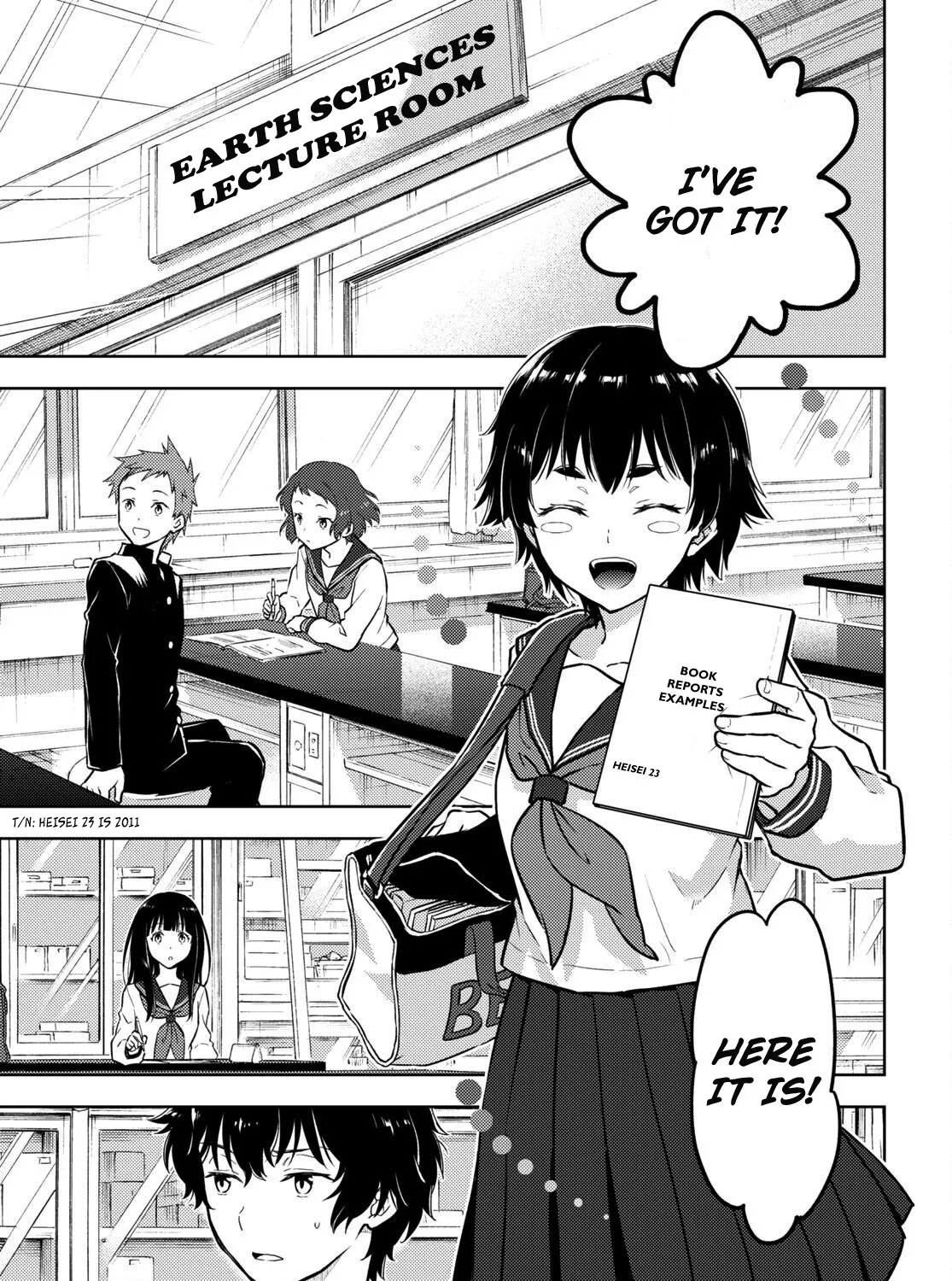 Hyouka Chapter 108 page 3 - MangaKakalot